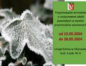 Wnioski  o oszacowanie szkód powstałych w gospodarstwach rolnych