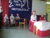 Uroczystość z okazji Narodowego Święta Niepodległości w Publicznej Szkole Podstawowej  im. Marii Konopnickiej w Pieczyskach